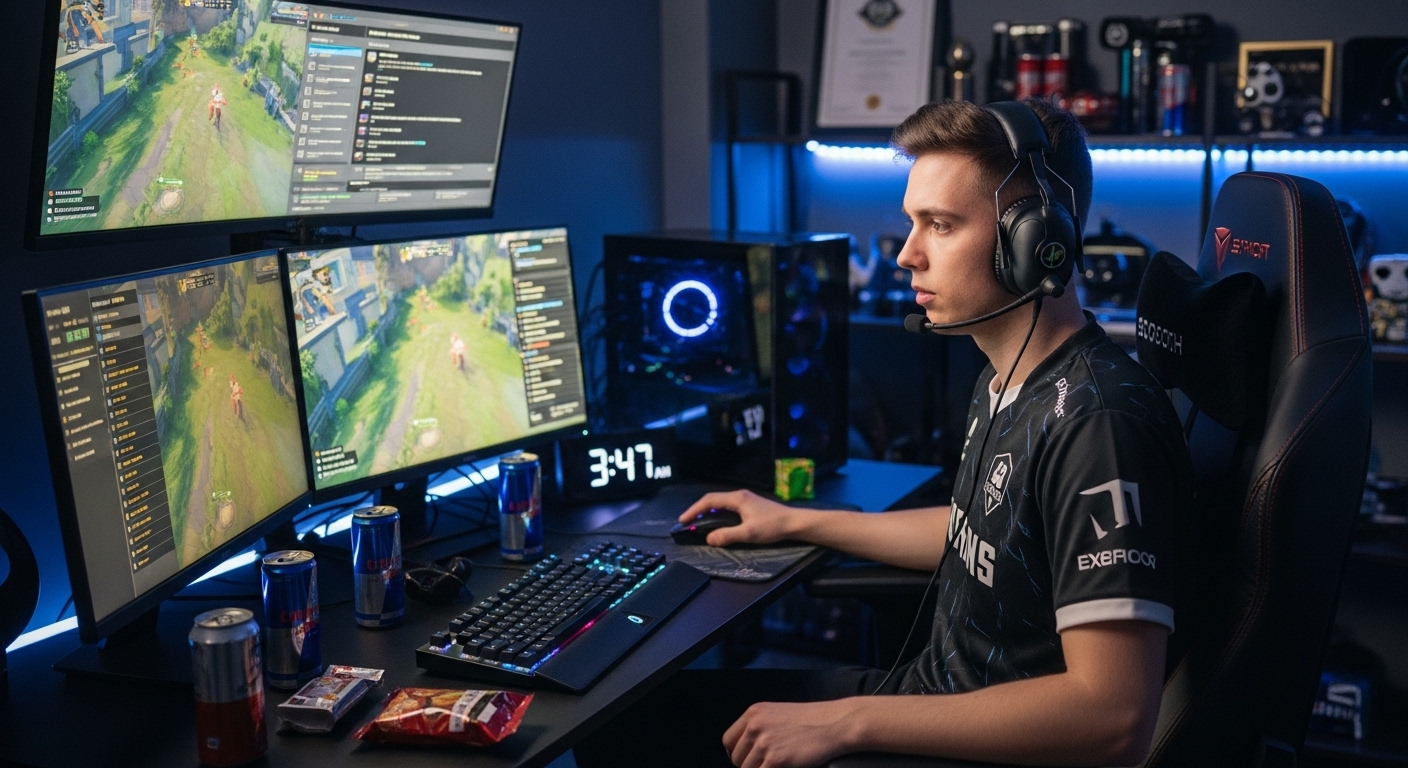 Daily Life of a Pro Esports Athlete